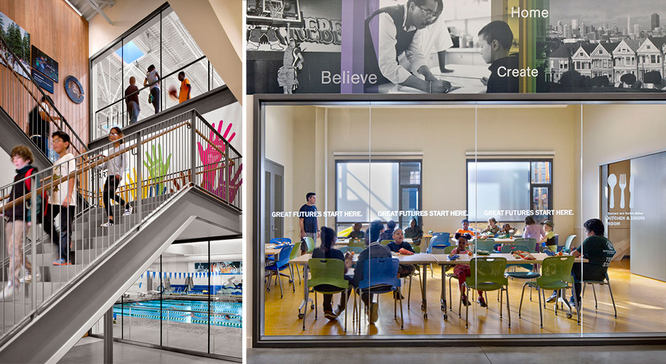 BOYS AND GIRLS CLUB OF SAN FRANCISCO AND DON FISHER CLUBHOUSE,    Architect: TEF Design