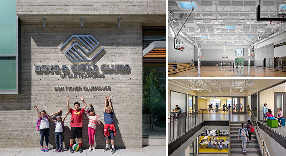 BOYS AND GIRLS CLUB OF SAN FRANCISCO AND DON FISHER CLUBHOUSE,    Architect: TEF Design